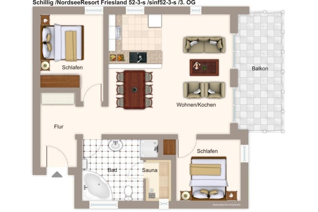 Nordseeresort Friesland Nordseeresort Friesland 52-3-S Шилиг Екстериор снимка